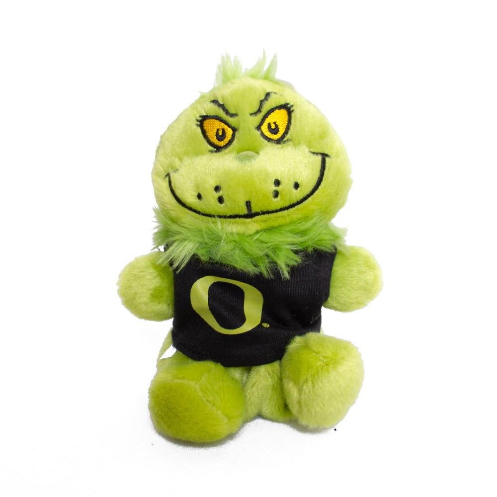 Classic Oregon O, Spirit Product, Yellow, Plush, Gifts, 5", Grinch, Aurora, Palm Pals, 834417